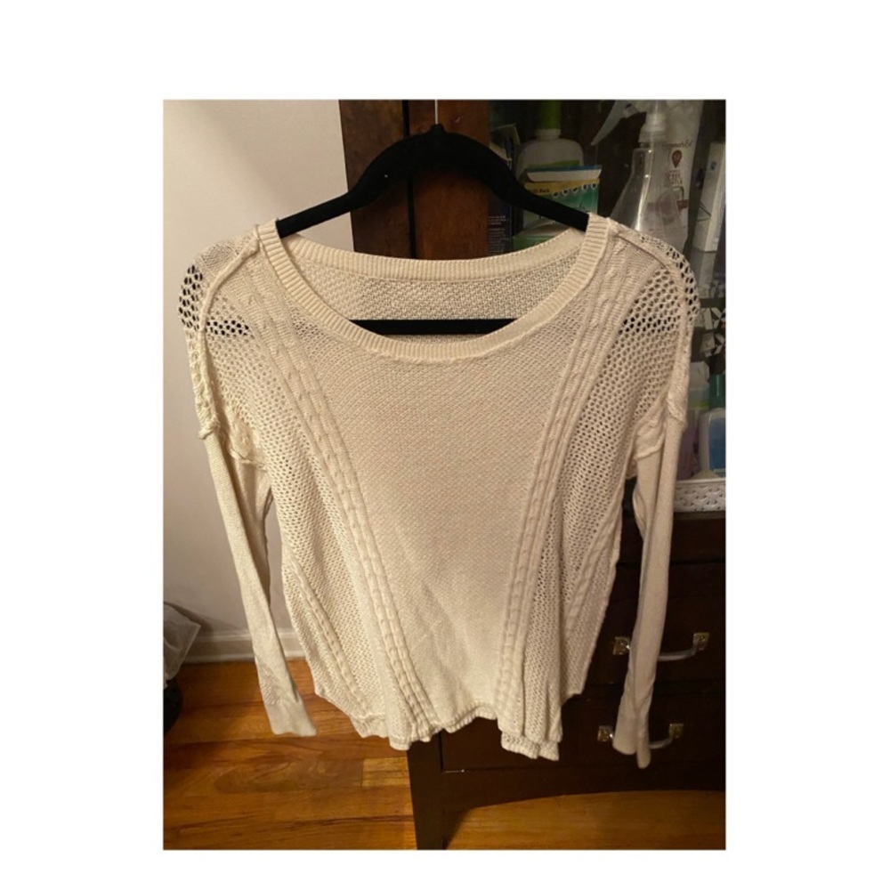 White Knit Sweater